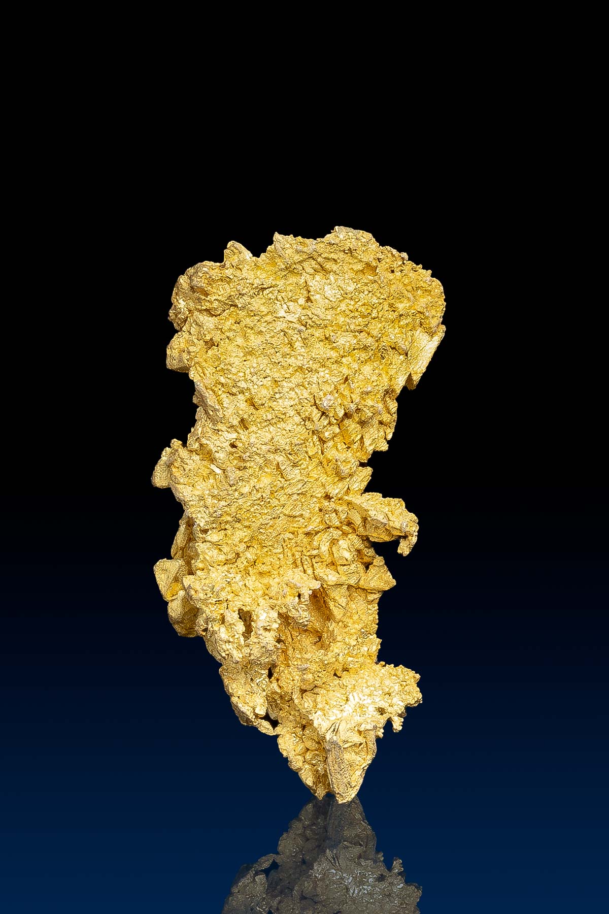 (image for) Beautiful Color - Natural Gold Nugget Crystal from Colorado